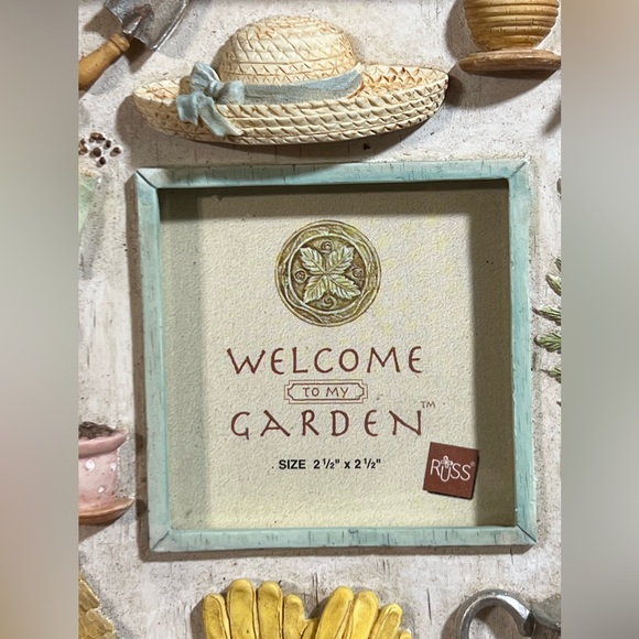 RUSS ‘Welcome to my Garden’ picture frame - Picture 2 of 4